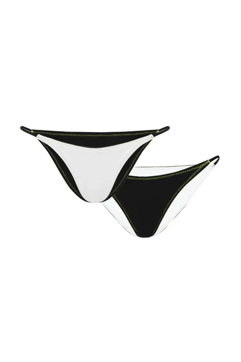 The Revo String Pant Black Twist