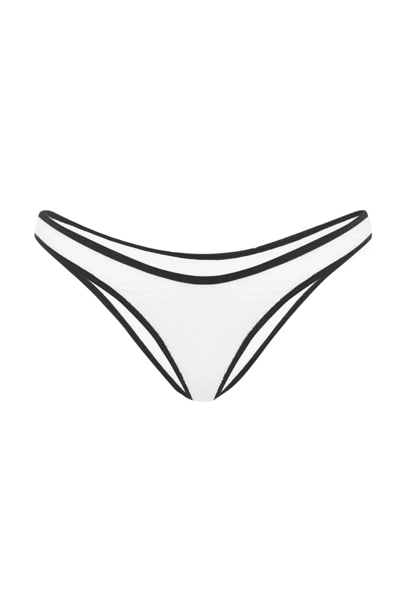 The 90's Duo Pant White/Black Crimp