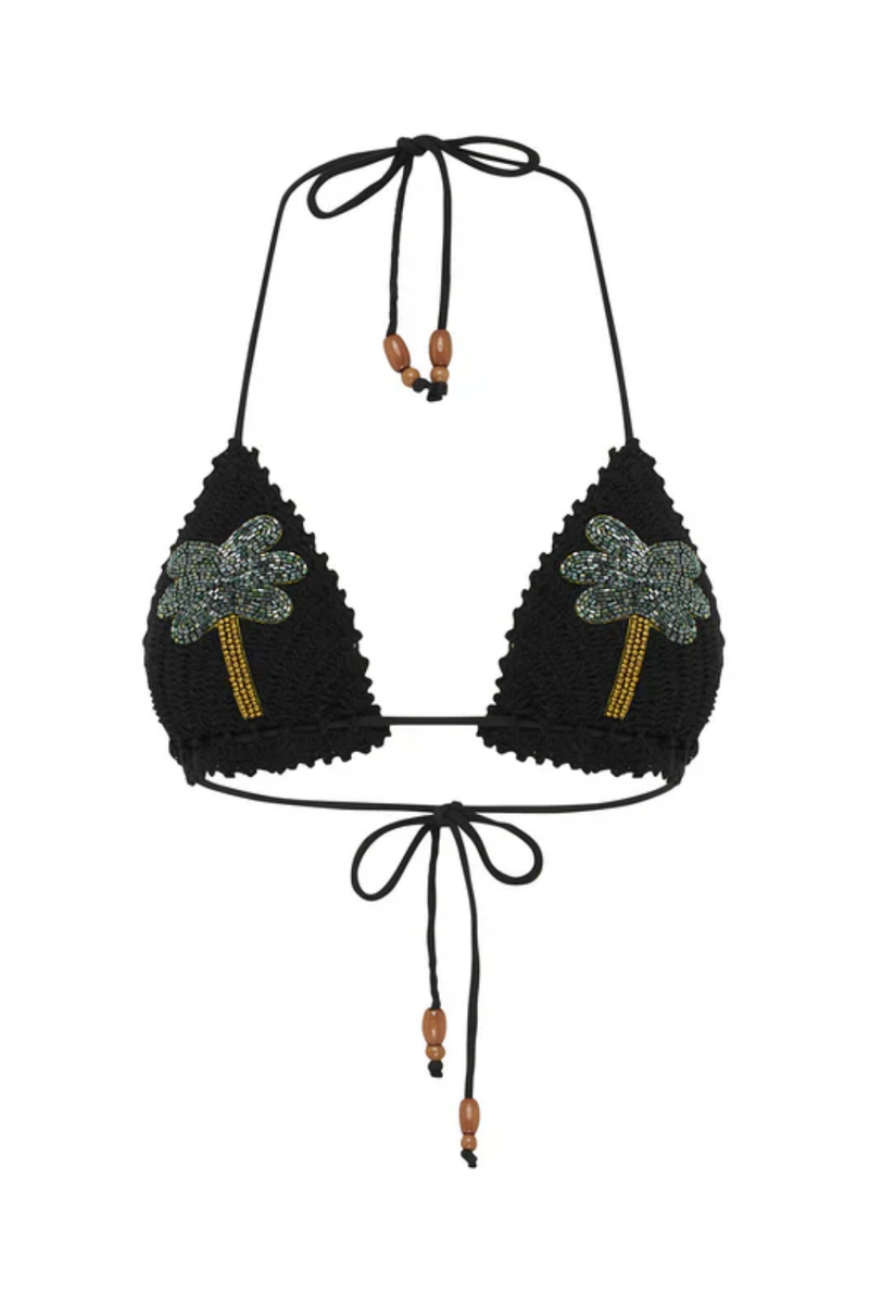 The Crochet Tri Top Palm Beach