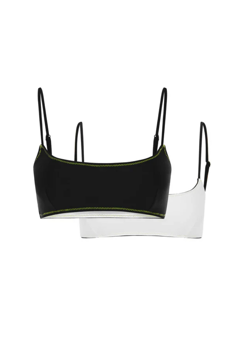 The Revo Crop Top Black Twist