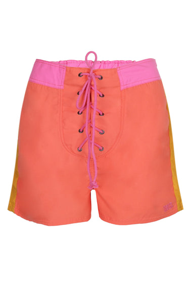 Womens Swim Shorts in Orange