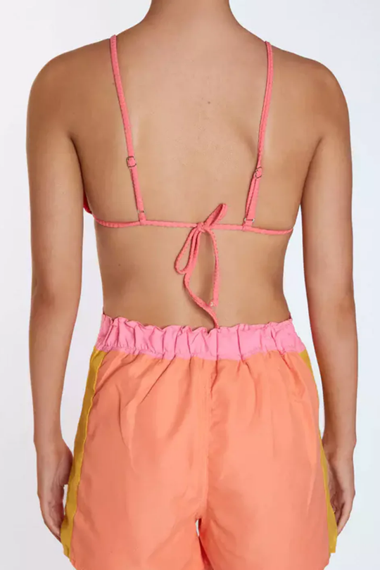 Load image into Gallery viewer, Womens Swim Shorts in Orange

