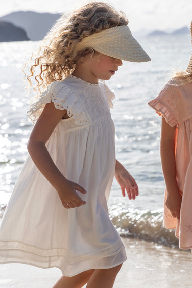 Georgia Girls Dress Ivory