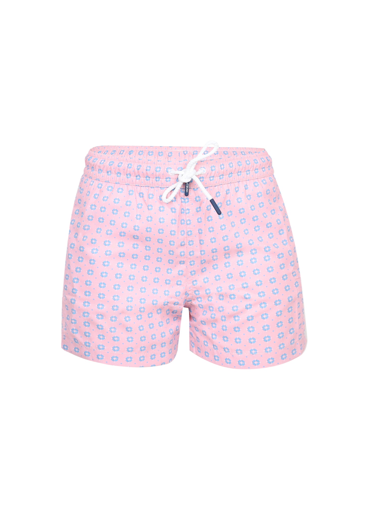 Load image into Gallery viewer, Boy Swim Short Geo Pink

