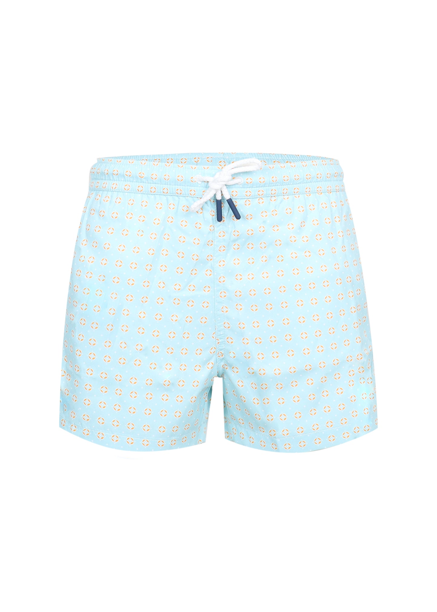Boy Swim Short Geo Turquoise
