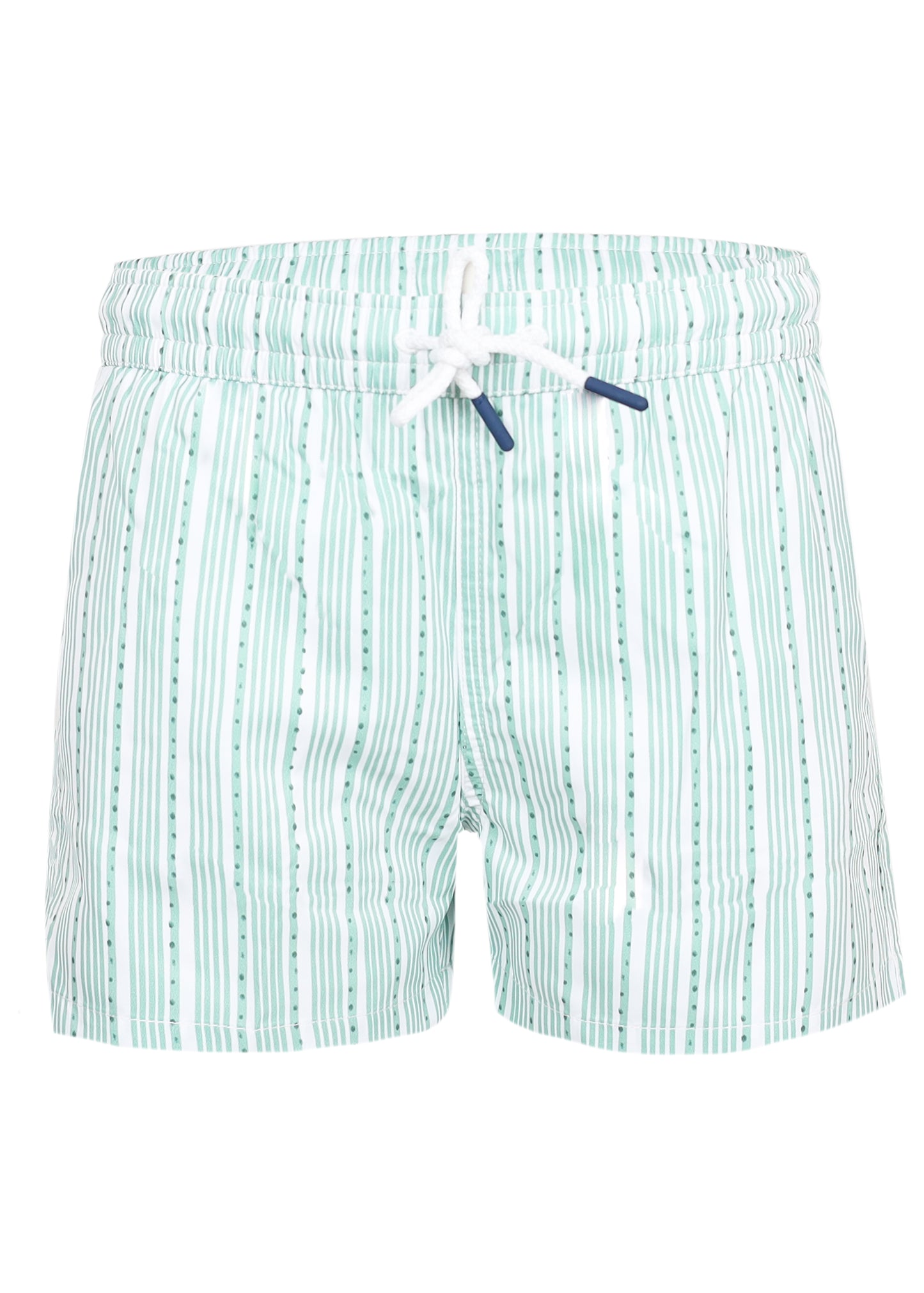 Load image into Gallery viewer, Men Swim Short Stripes Green
