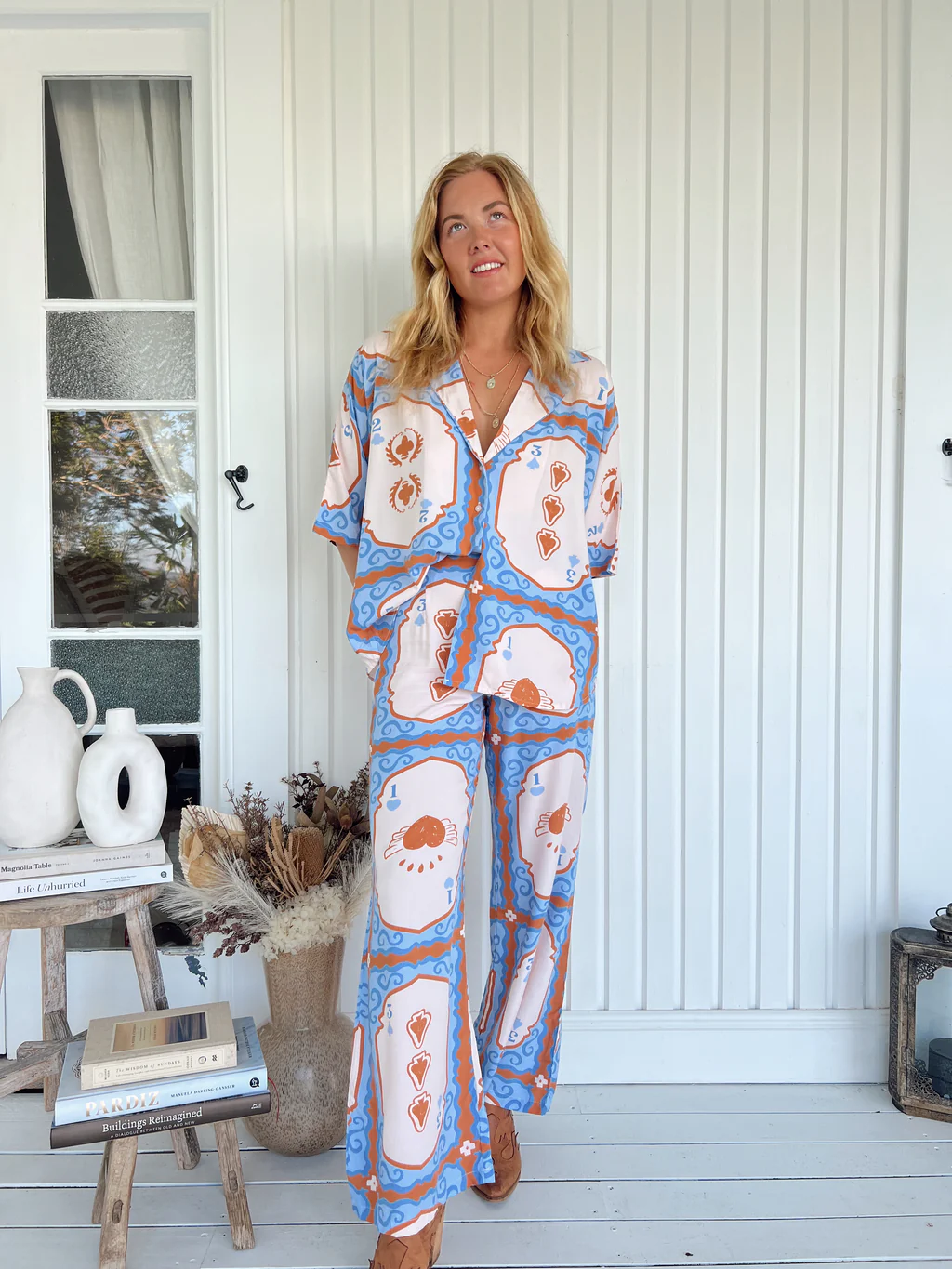 Load image into Gallery viewer, Ace of Spades Print Samara Shirt
