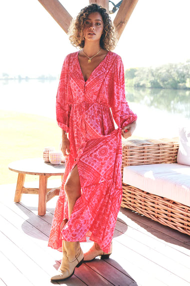 Amore Print Catalonia Maxi - Dress