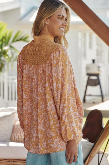 Ivey Print Florence Blouse - Dress