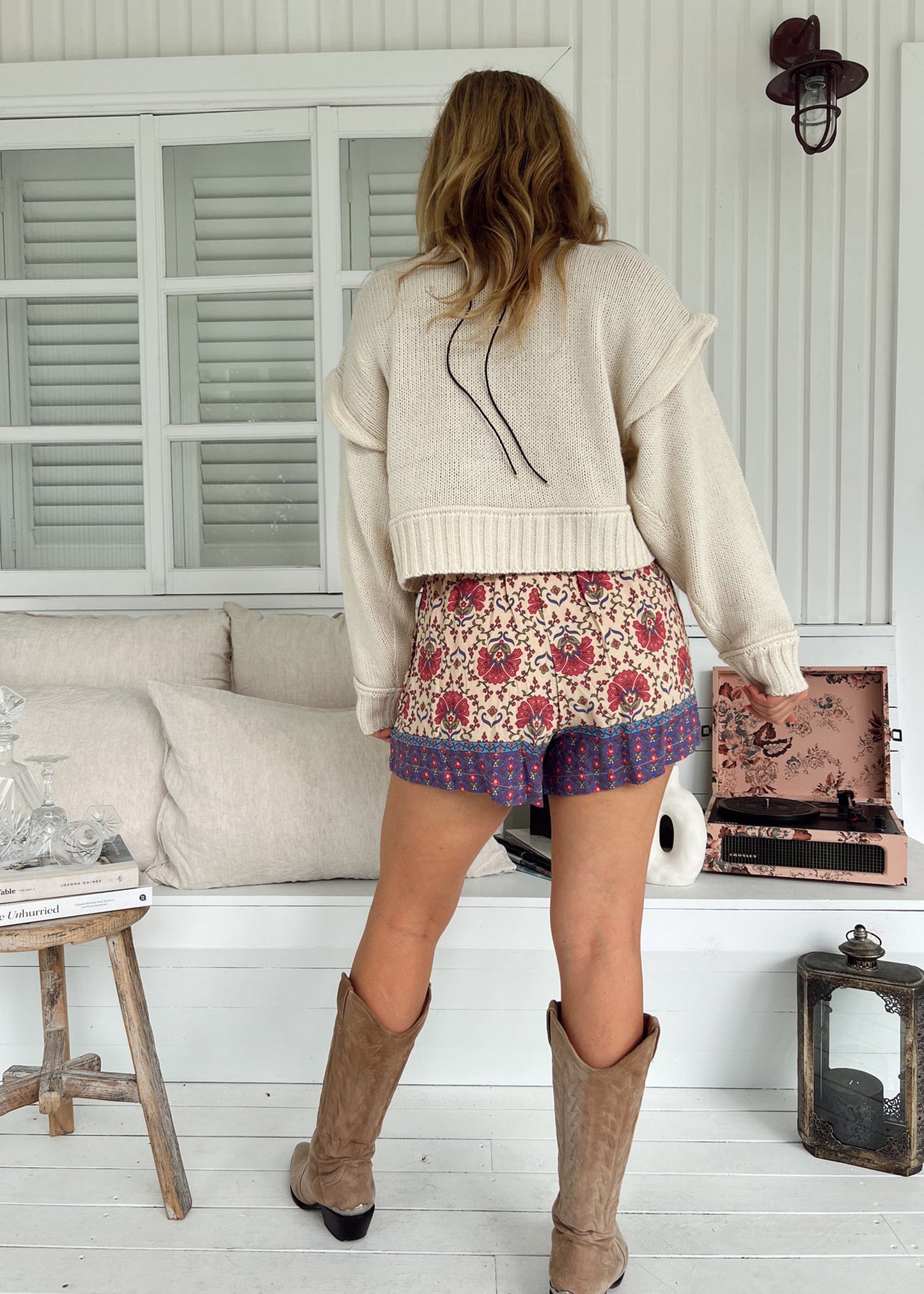 Load image into Gallery viewer, Bohemia Print Flora Shorts
