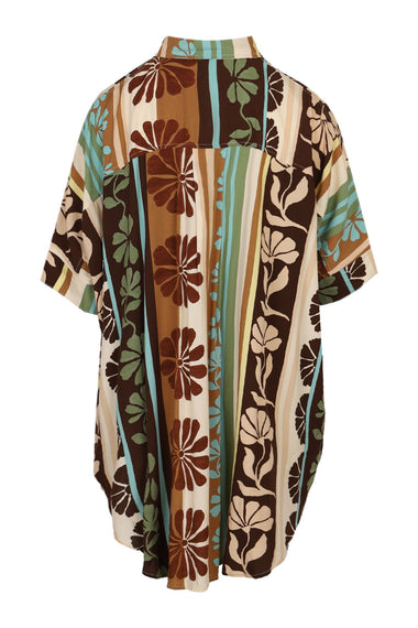 Cacao Mist Print River Shirt