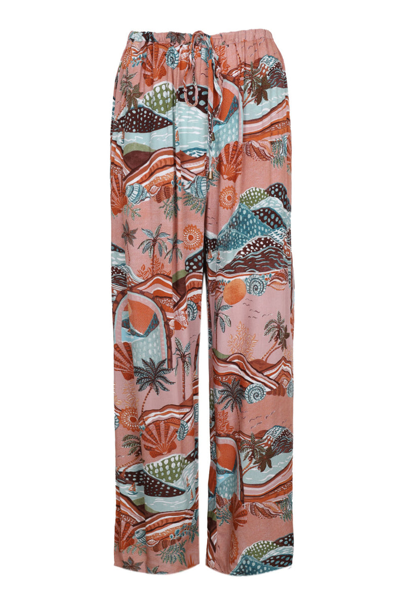 Lakeside Serenity Print Cici Pant