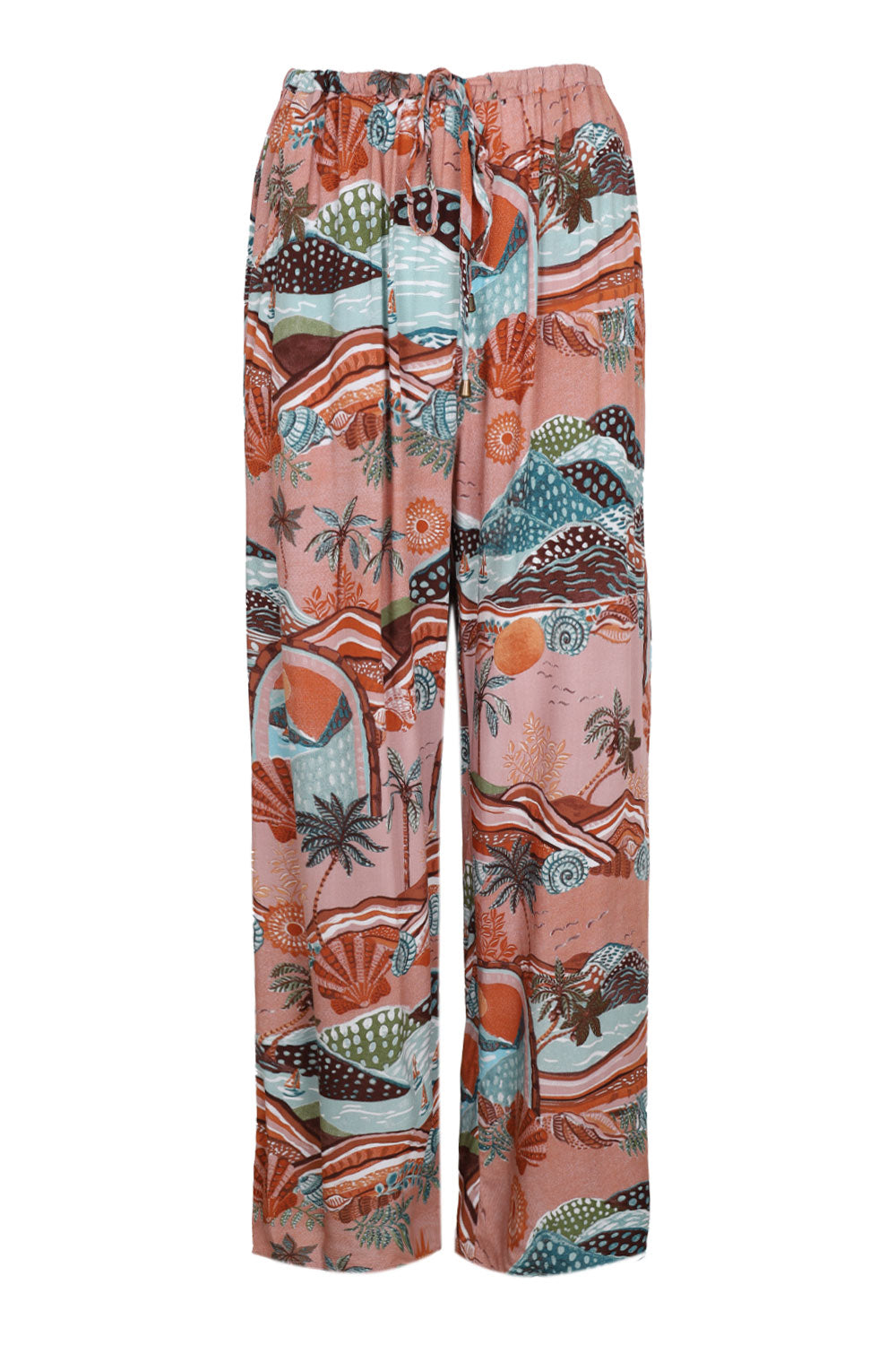 Load image into Gallery viewer, Lakeside Serenity Print Cici Pant
