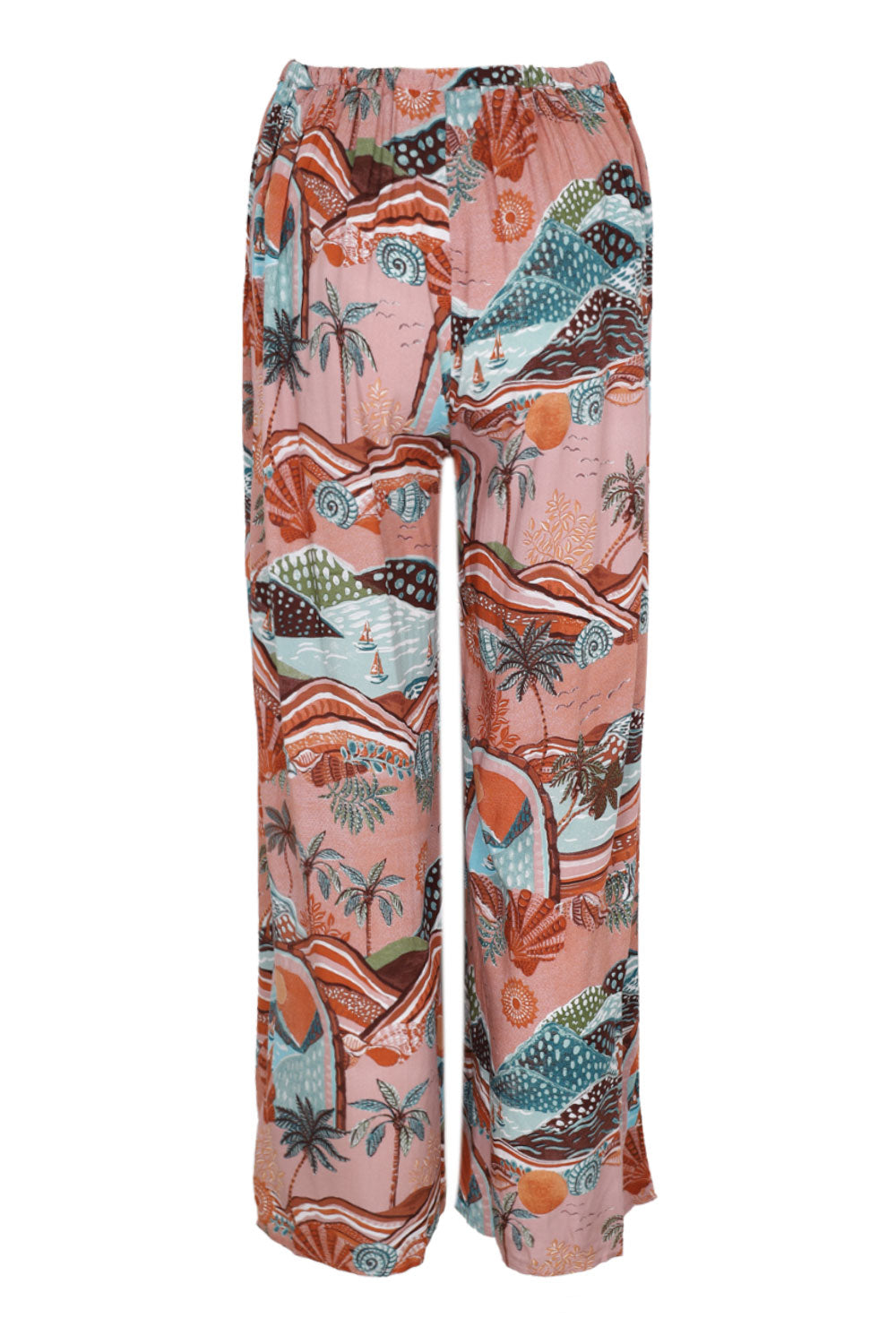 Load image into Gallery viewer, Lakeside Serenity Print Cici Pant
