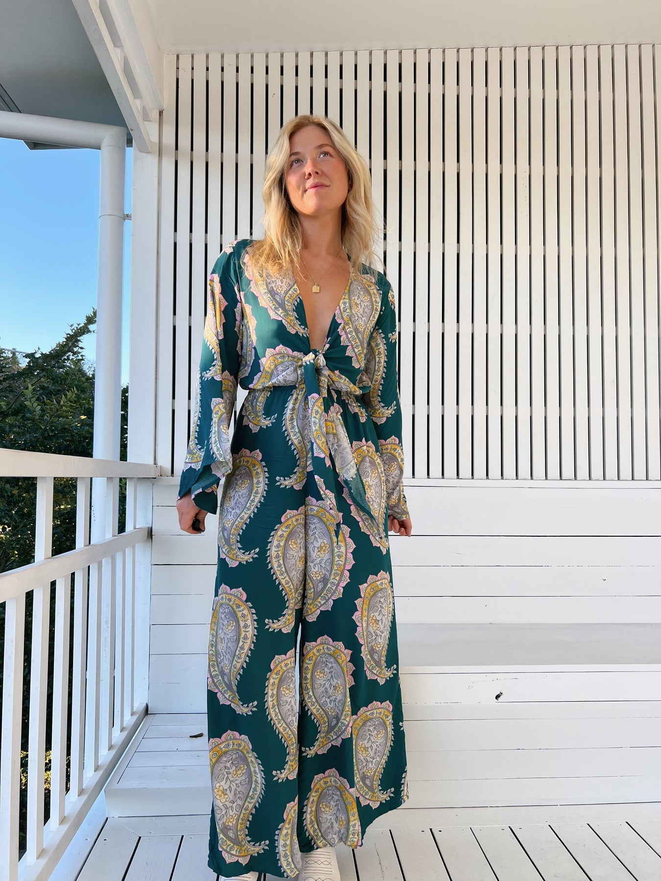 Load image into Gallery viewer, Mahala Print Harlow Jumpsuit - Jumpsuit
