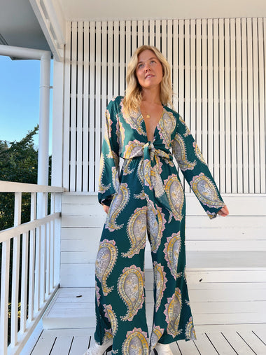 Mahala Print Harlow Jumpsuit - Jumpsuit