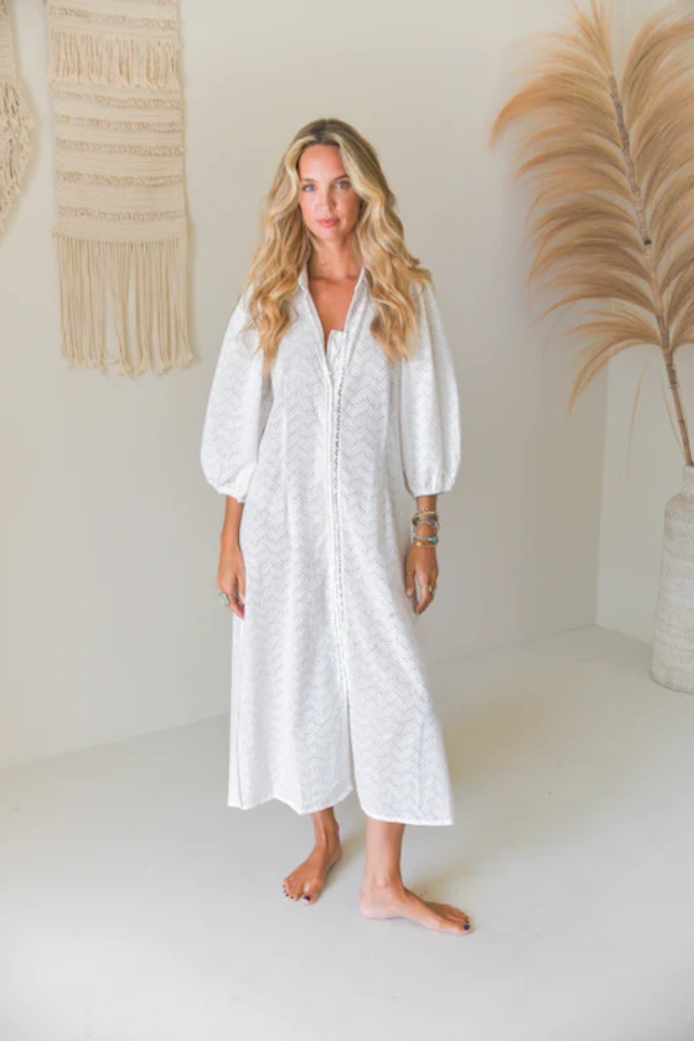 Moon Flower Collection Selene Midi Dress