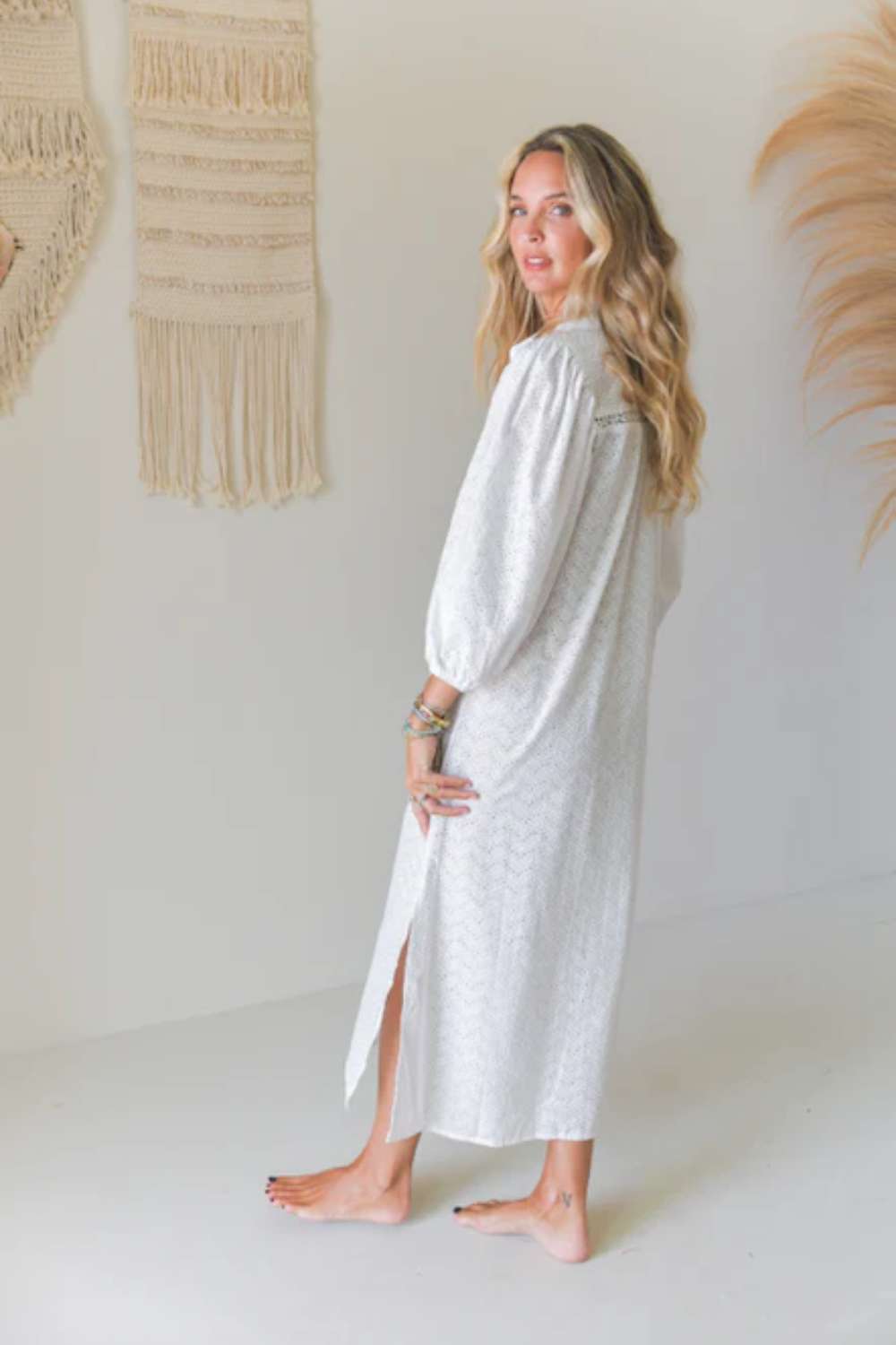 Load image into Gallery viewer, Moon Flower Collection Selene Midi Dress
