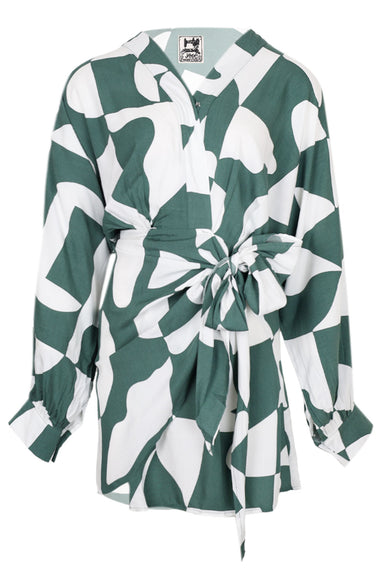 New Jersey Print Cate Mini Dress