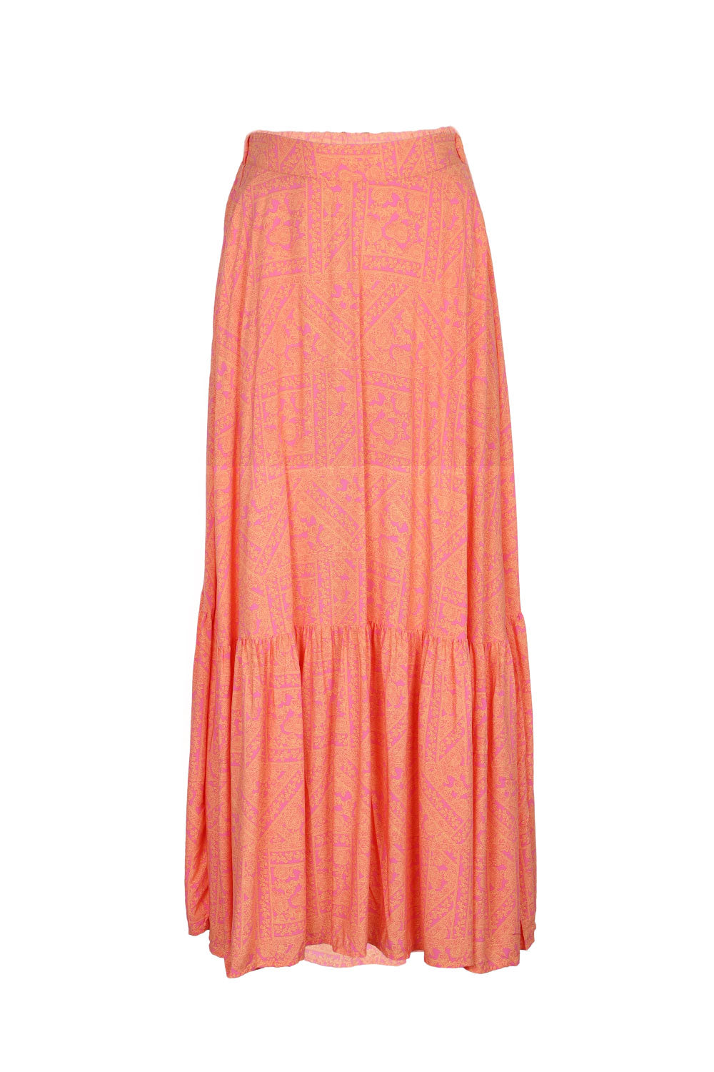 Load image into Gallery viewer, Paloma Paradise Print Holiday Skirt
