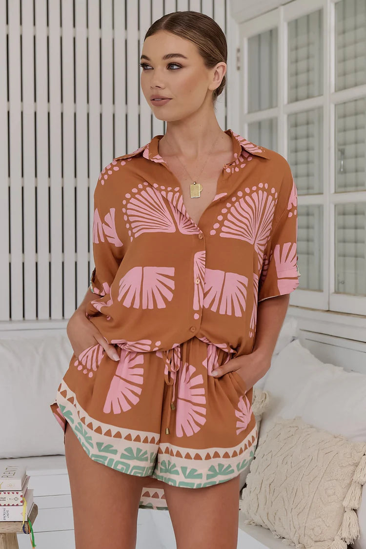 Load image into Gallery viewer, Suga Print Charlie Shorts - Shorts
