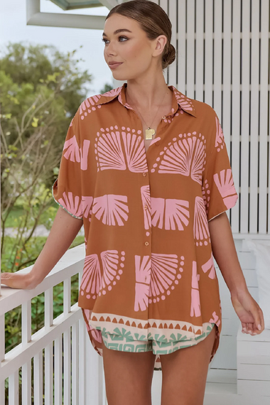 Suga Print Lola Shirt - Top