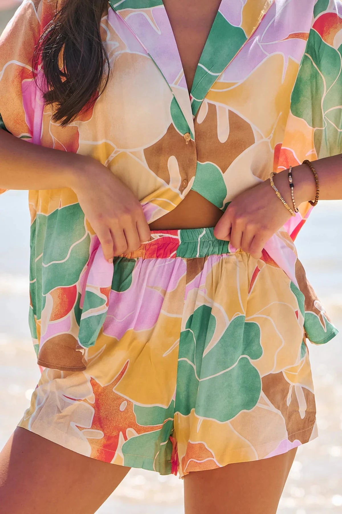 Load image into Gallery viewer, Tallulah Print Myra Shorts - Shorts
