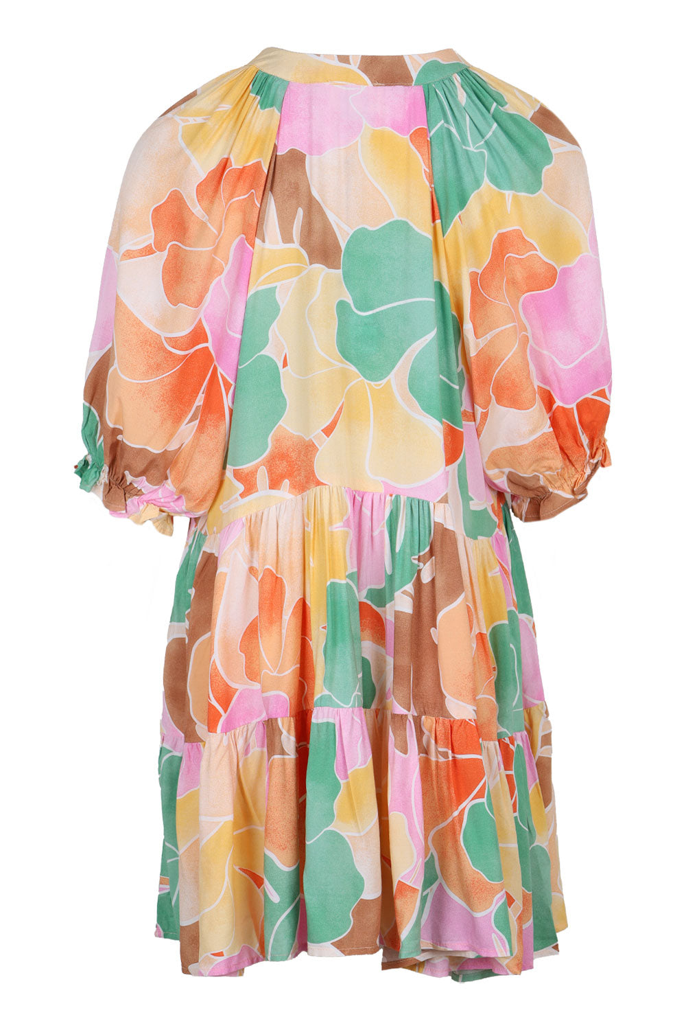 Load image into Gallery viewer, Tallulah Print Petal Mini Dress
