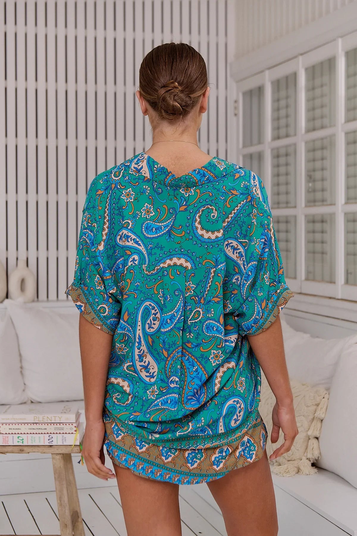 Load image into Gallery viewer, Ventura Print Lola Shirt - Top
