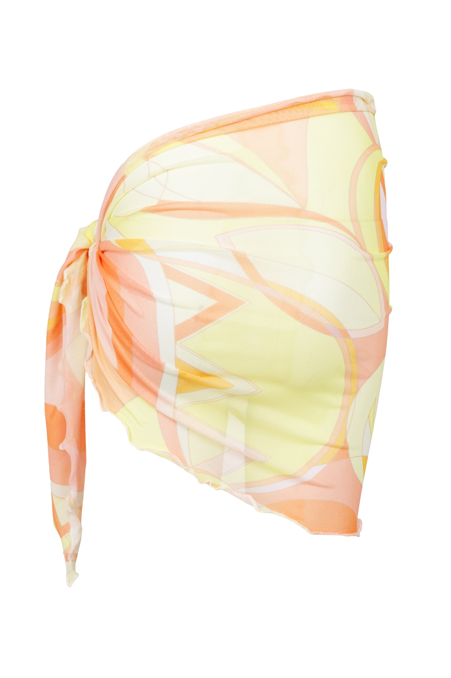 Load image into Gallery viewer, Mini Girls Sarong Yellow
