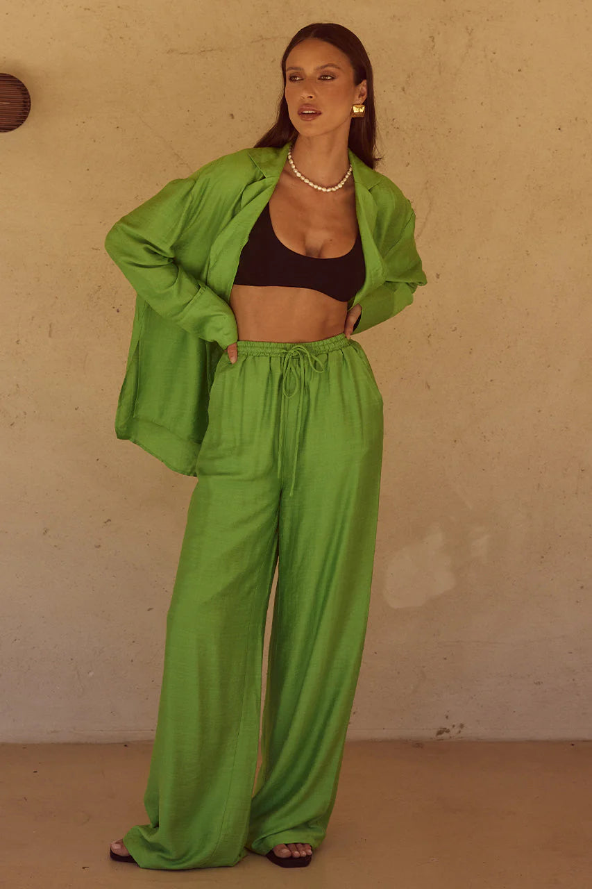 Load image into Gallery viewer, Jardin Pant Apple - Bottoms
