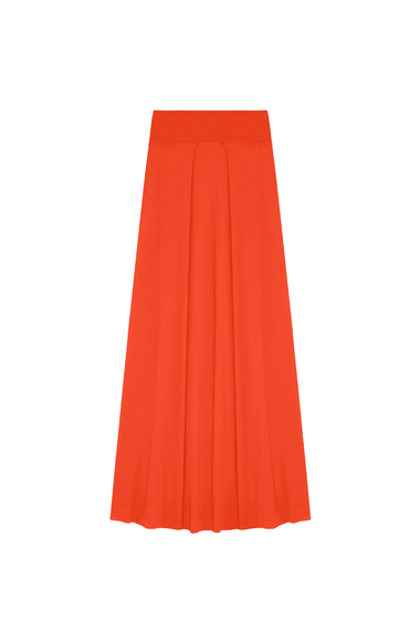 Jax Long Skirt Orange - Skirt