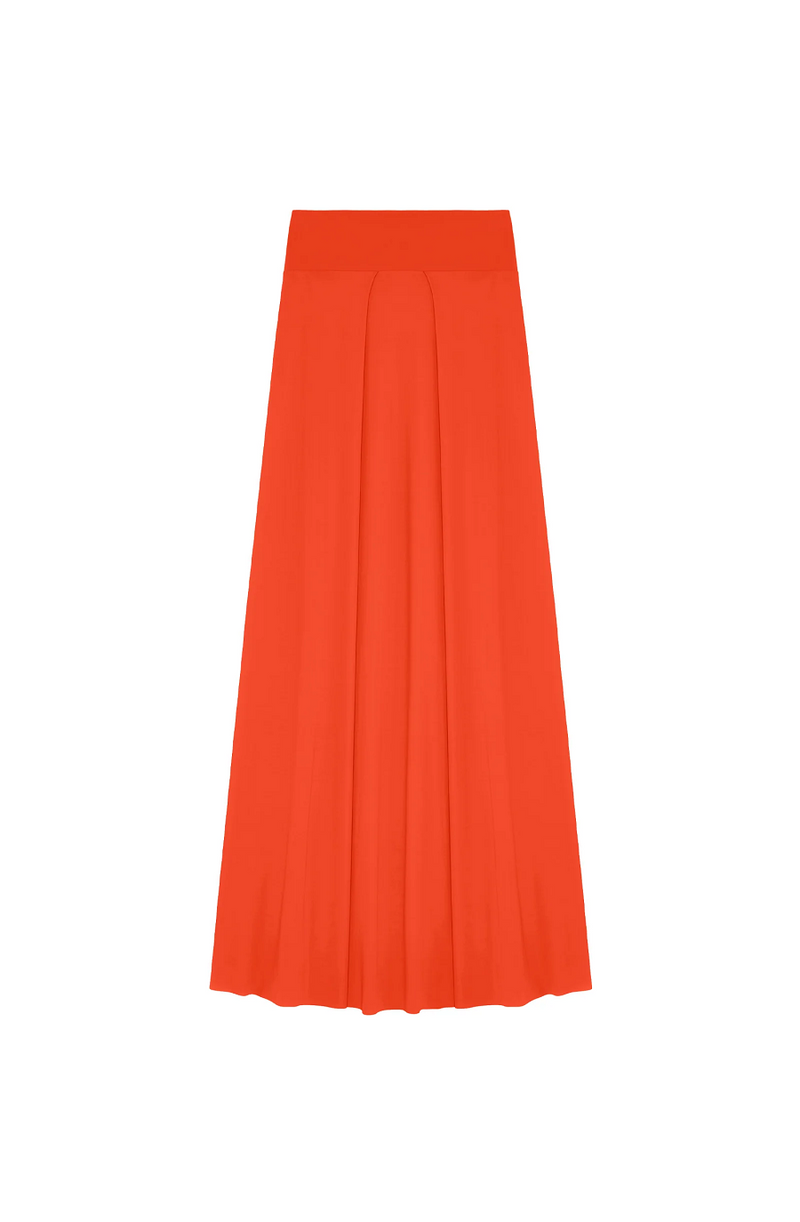 Jax Long Skirt Orange