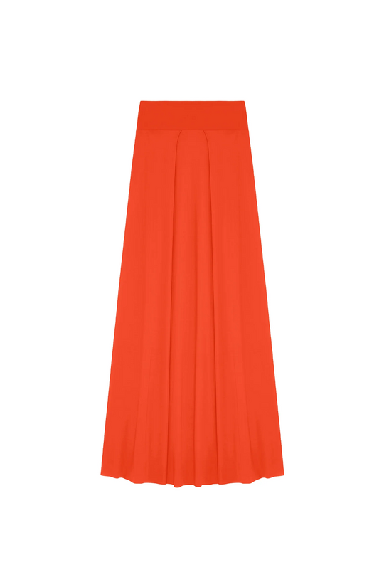 Jax Long Skirt Orange - Skirt