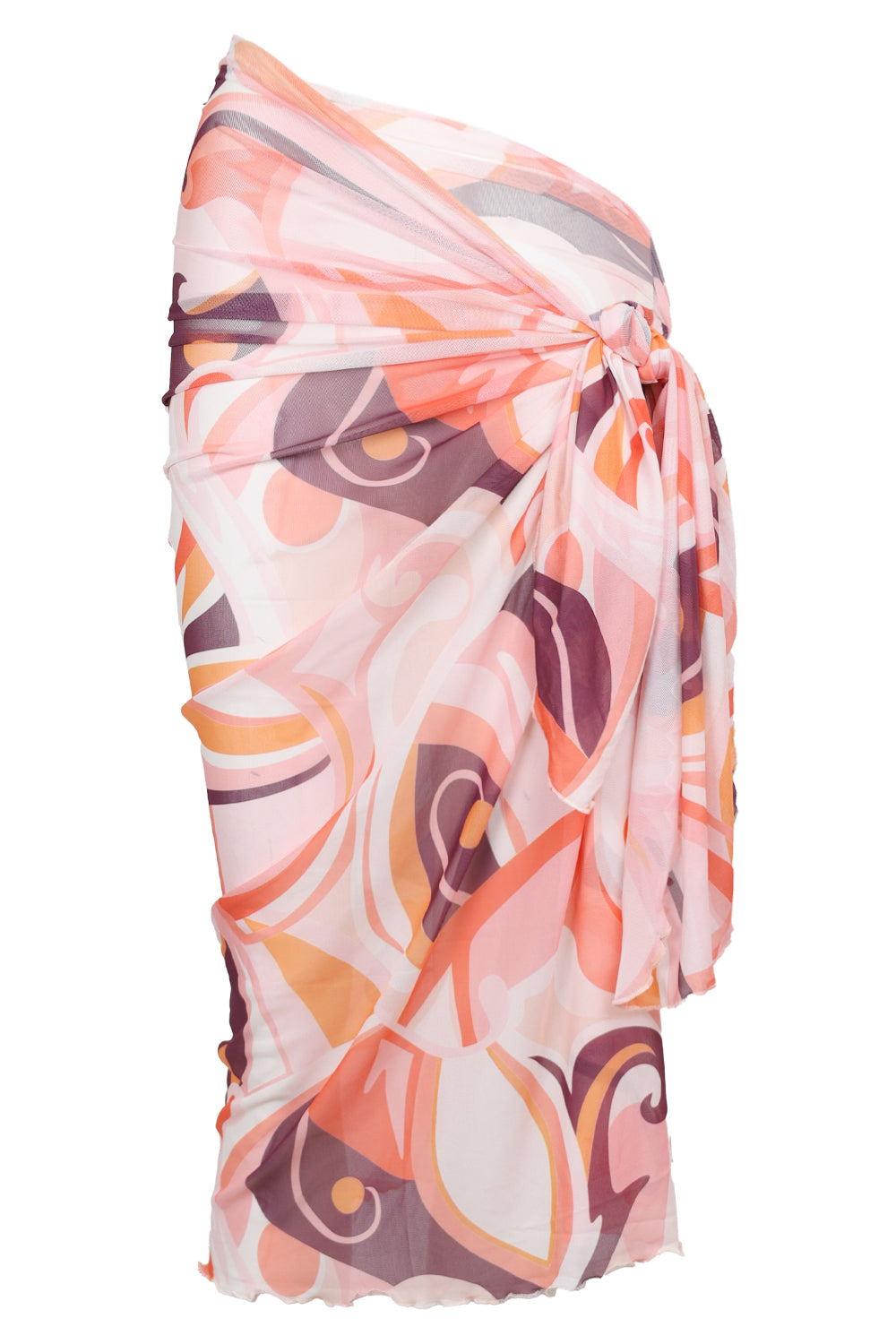 Load image into Gallery viewer, Mesh Full Sarong Orange
