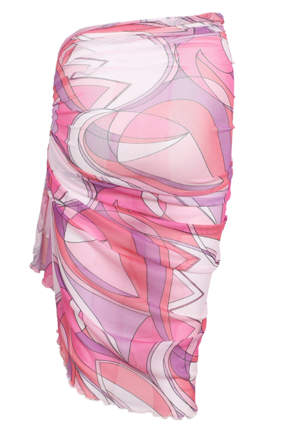 Load image into Gallery viewer, Mesh Full Sarong Pink
