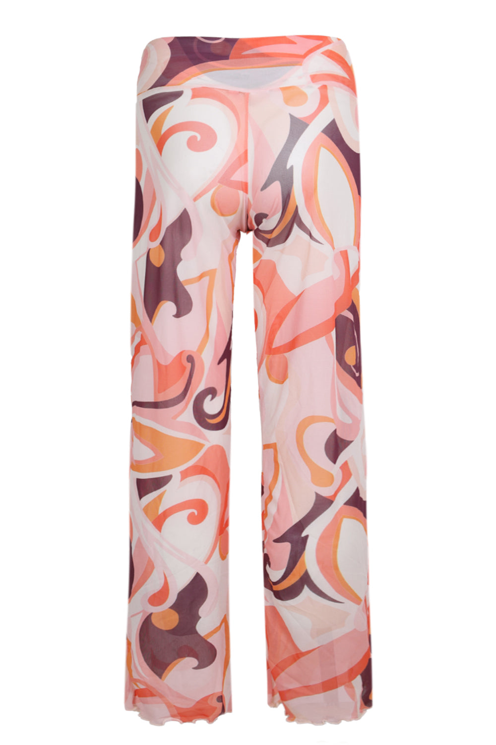Load image into Gallery viewer, Mesh Wide Leg Orange
