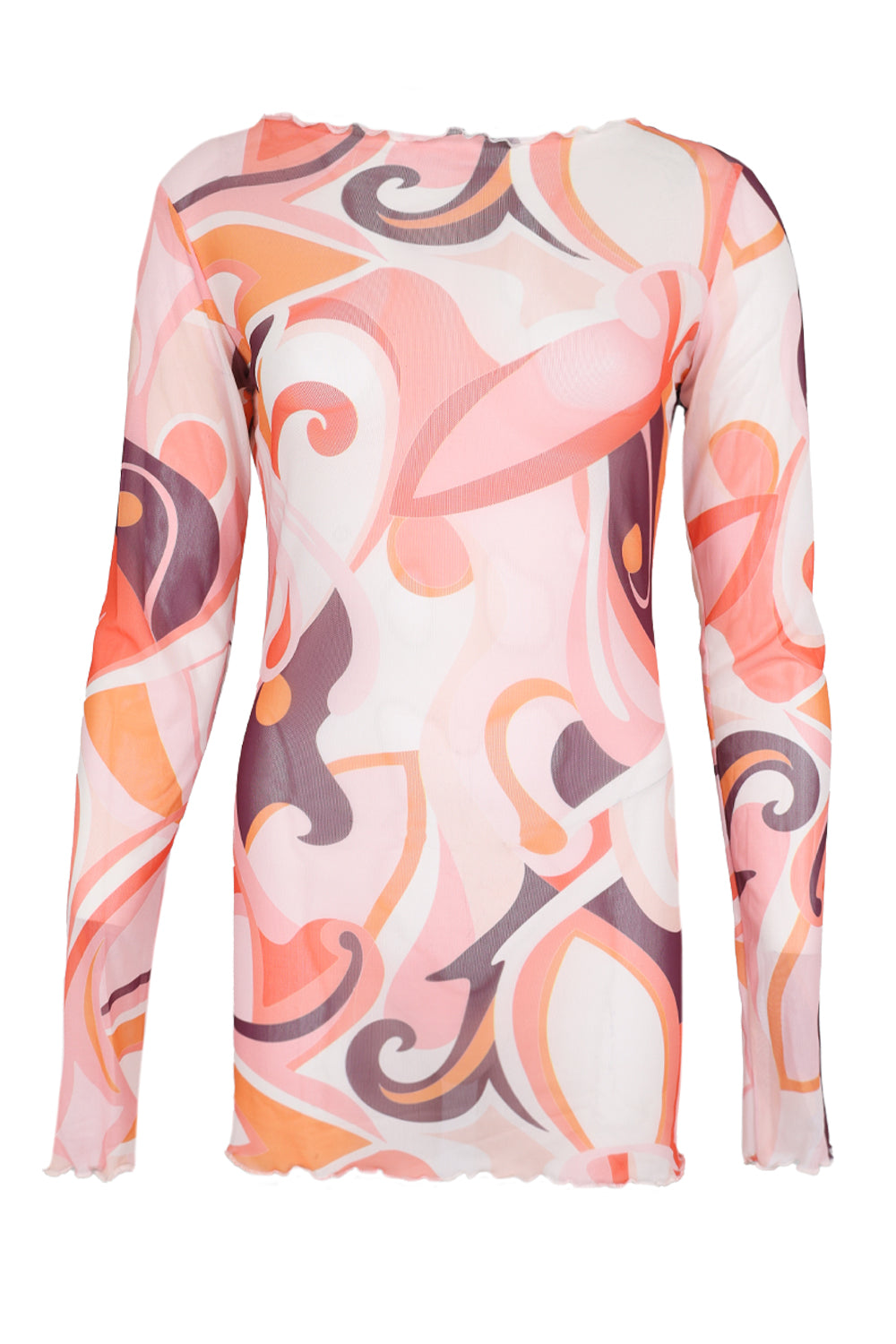 Load image into Gallery viewer, Mini Mesh Dress Orange
