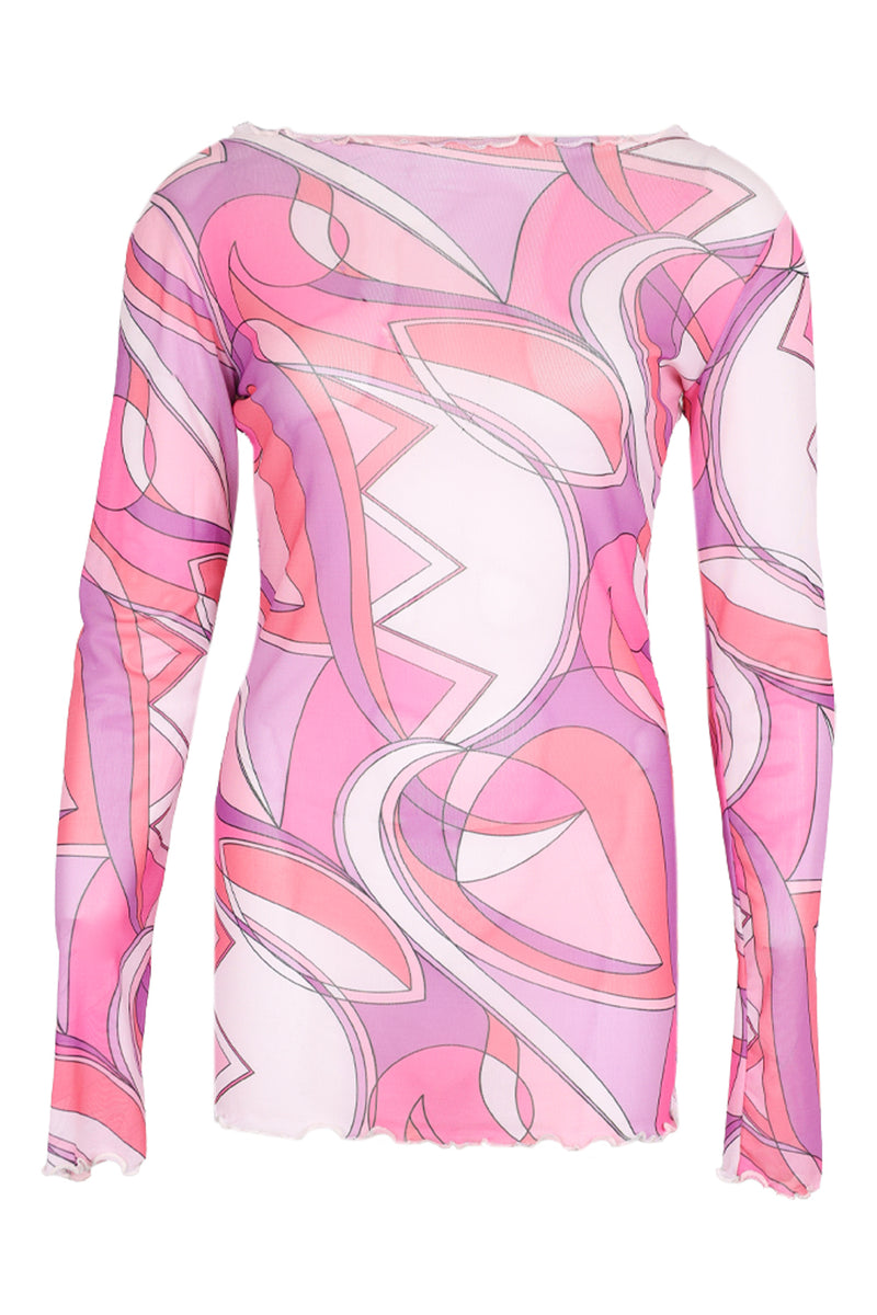 Mini Mesh Dress Pink