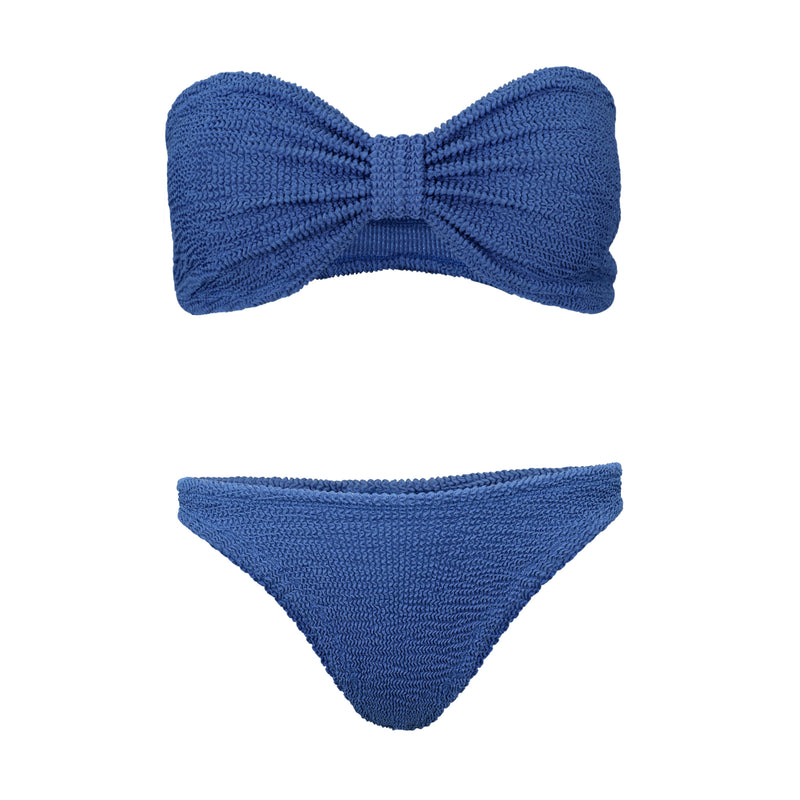 Womens Blue Bikini Set - Jean Bikini