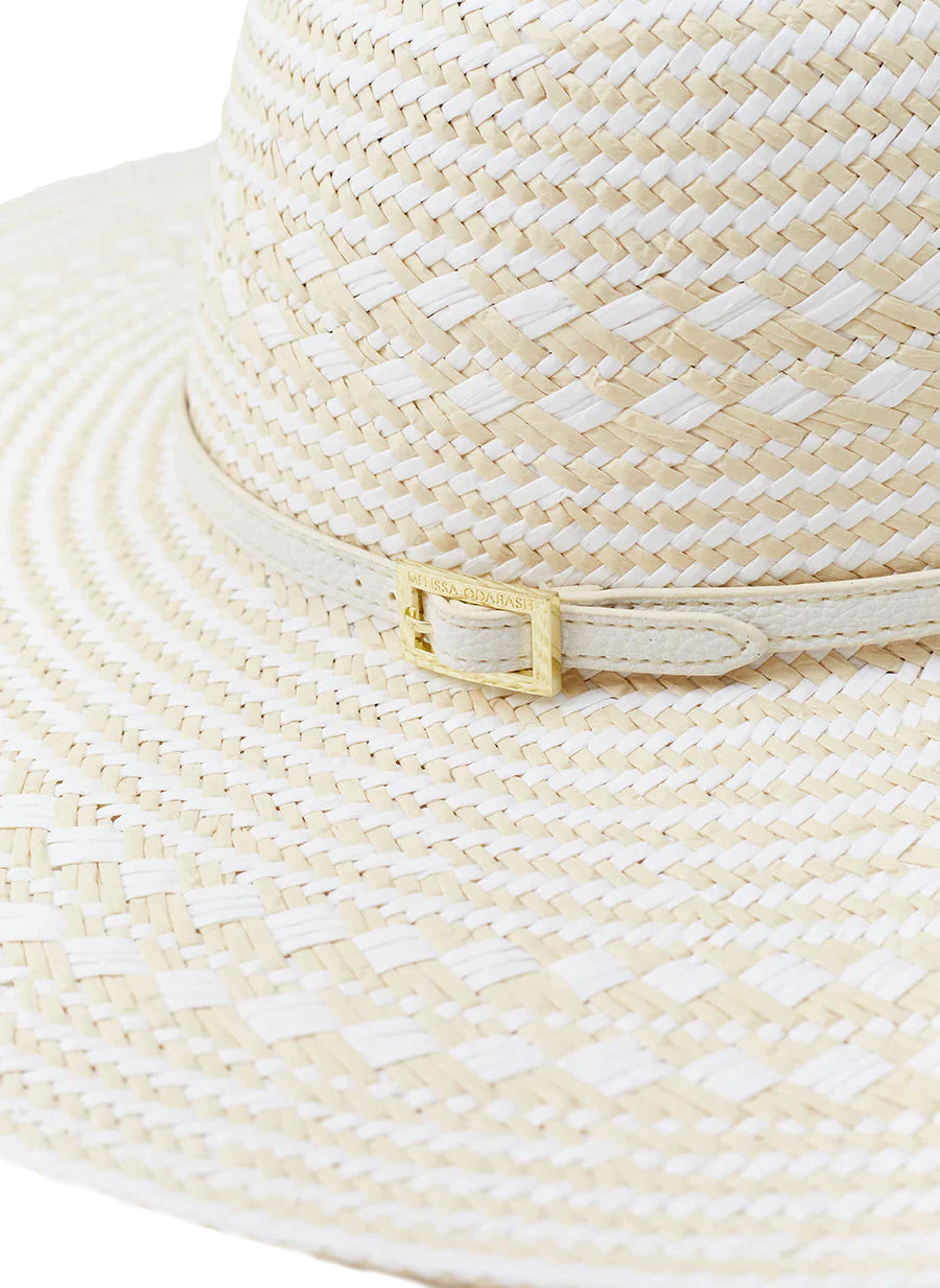Load image into Gallery viewer, Jemima Hat Weave/White - ONE SIZE - Hat
