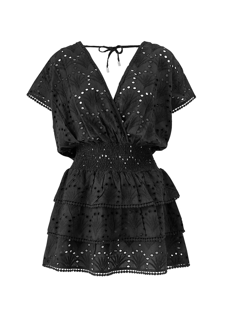 Jess Short Dress Black