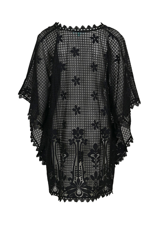 Load image into Gallery viewer, Josie Kaftan Black - ONE SIZE - Kaftan
