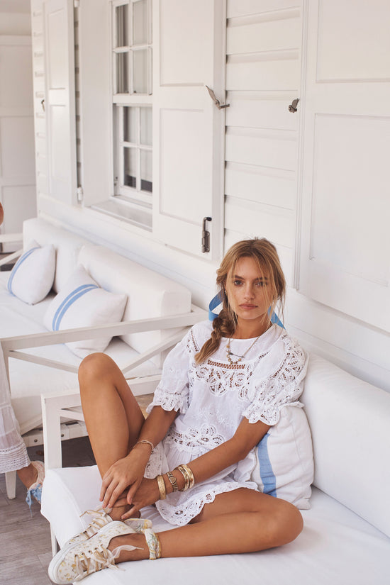 Julie Dress White