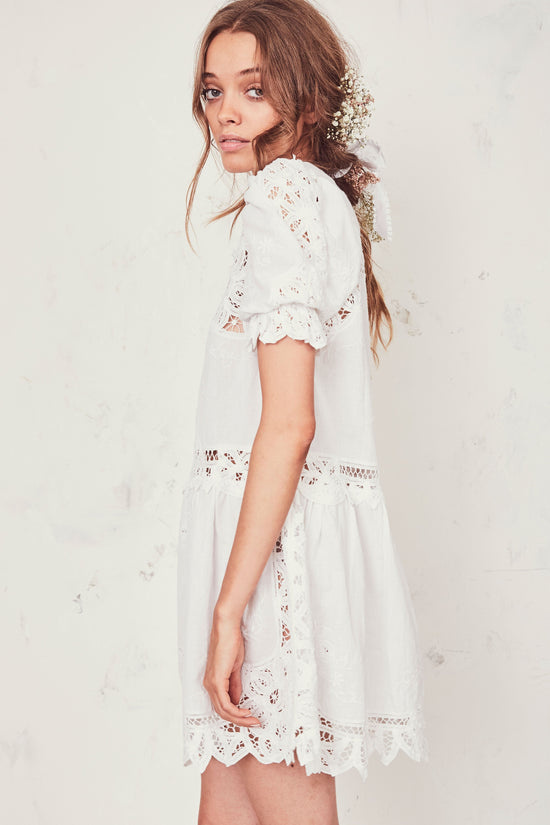 Julie Dress White