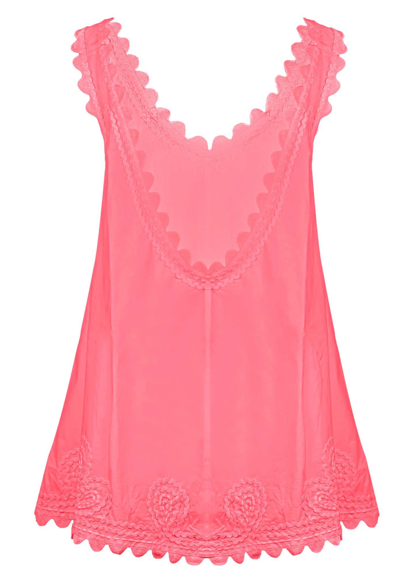 Load image into Gallery viewer, Poplin Low Back Dress In Watermelon
