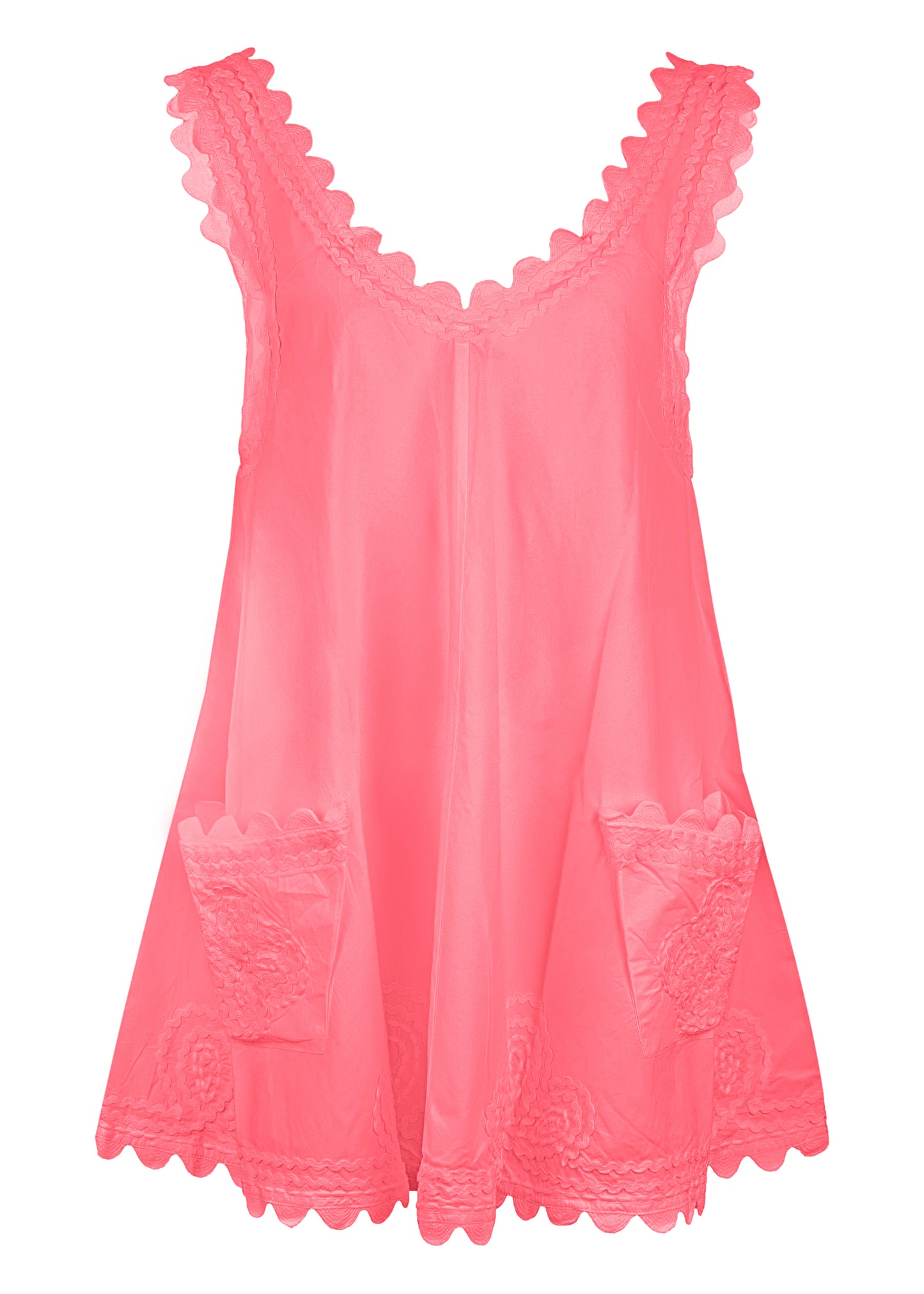 Load image into Gallery viewer, Poplin Low Back Dress In Watermelon
