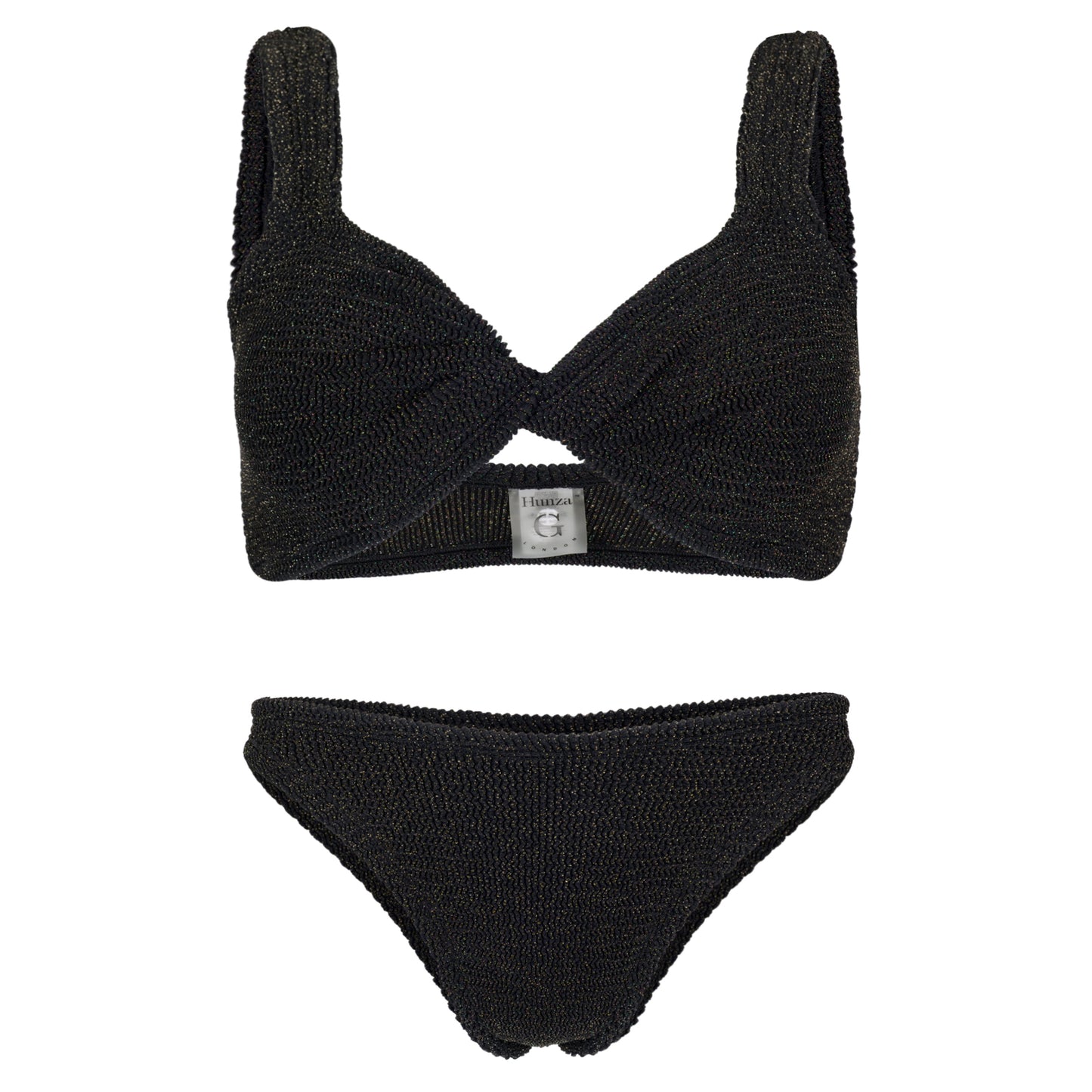 Load image into Gallery viewer, Juno Bikini Black/Gold - ONE SIZE - Bikini
