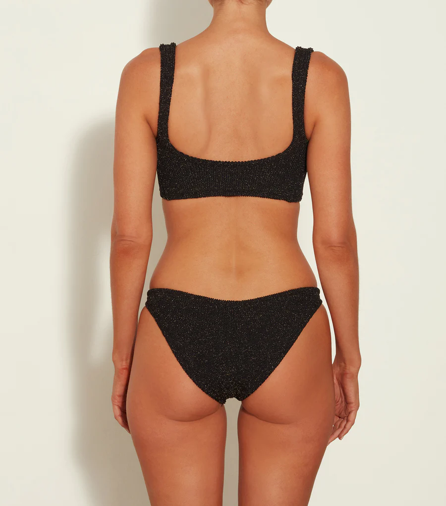 Load image into Gallery viewer, Juno Bikini Black/Gold - ONE SIZE - Bikini
