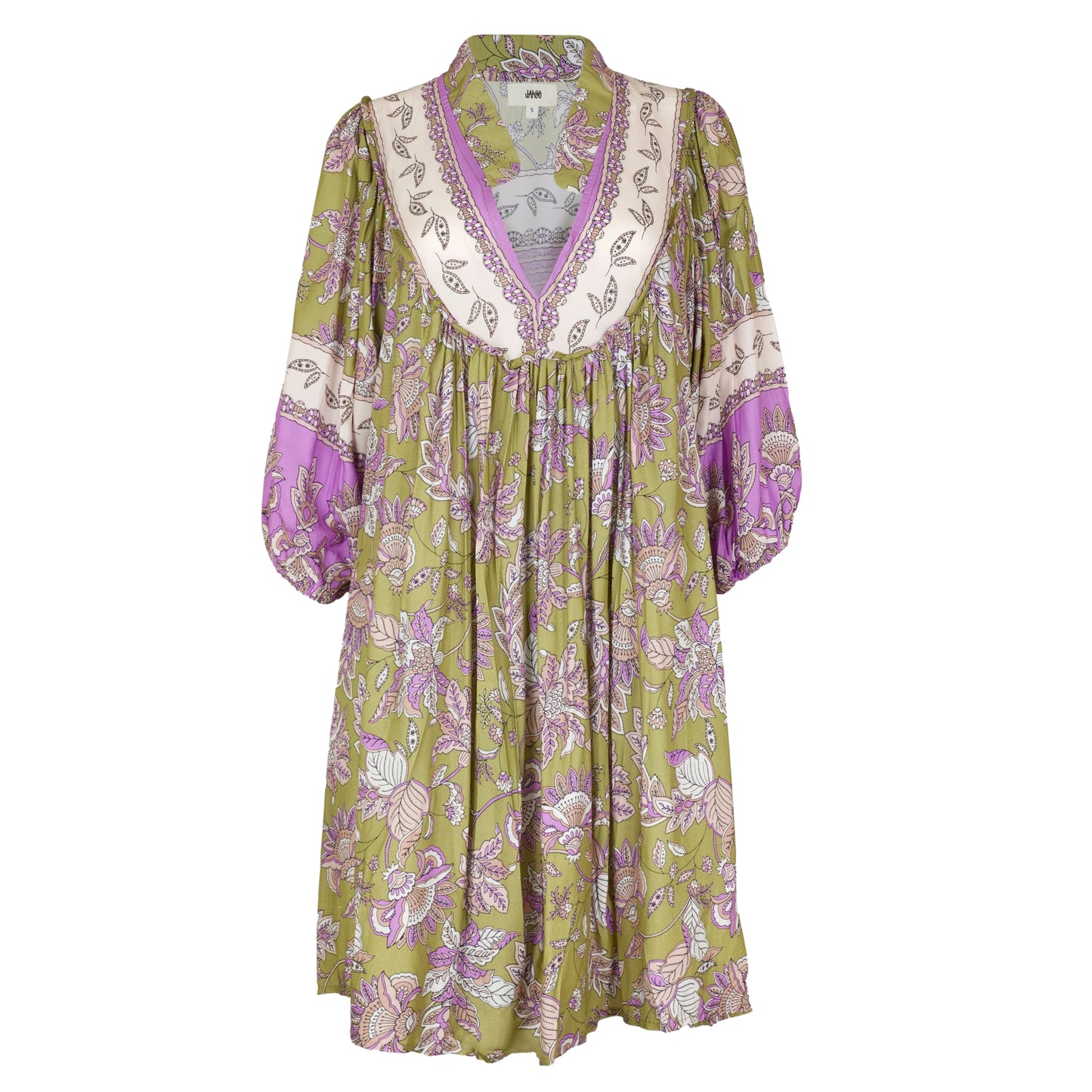 Kaffir Print Boheme Mini Dress